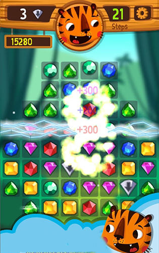 Tiger The Gems Hunter Match 3 screenshot 4