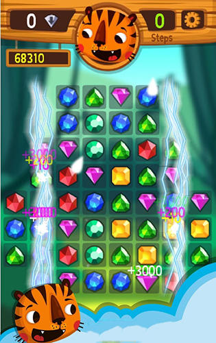 Tiger The Gems Hunter Match 3 screenshot 3