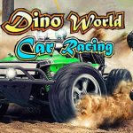 Dino World Car Racing icon