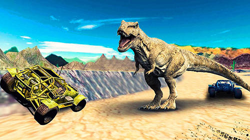 Dino World Car Racing screenshot 3