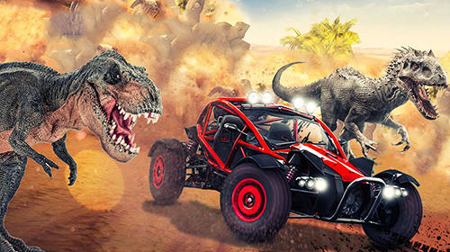 Dino World Car Racing screenshot 2