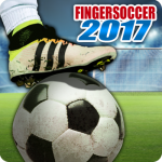 Finger soccer Football kick icon