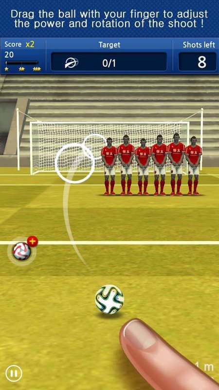 Finger soccer Football kick screenshot 5