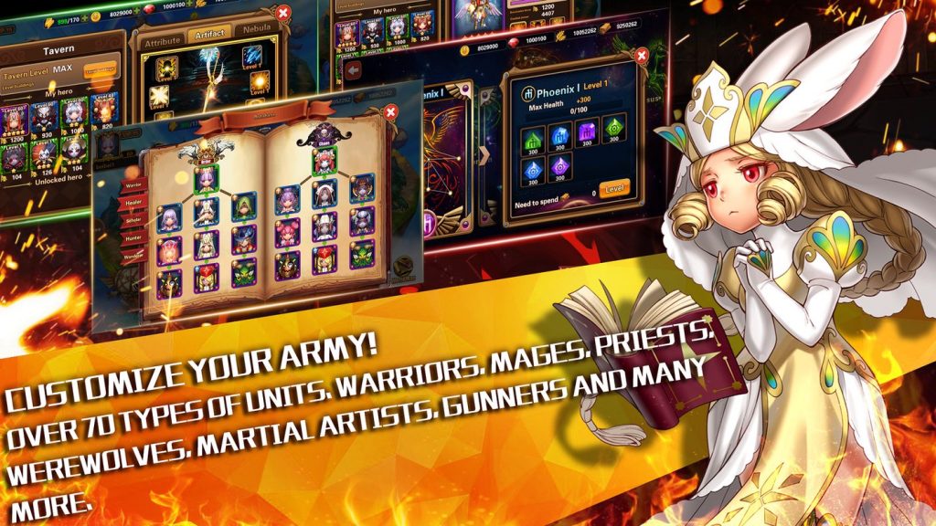Hero Legends Strategy RPG screenshot 5