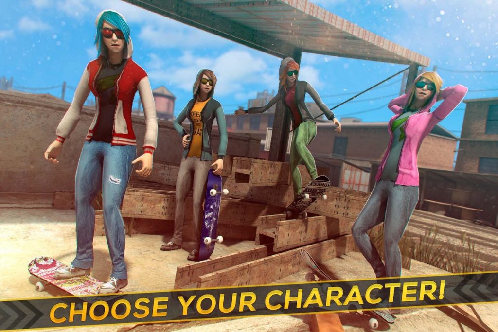 Skateboard Girls vs Boys screenshot 4