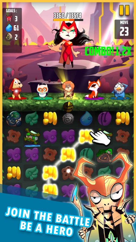Petvengers Candy Superheroes screenshot 4
