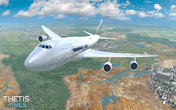 Flight Simulator FlyWings 2017 Game Android Free Download