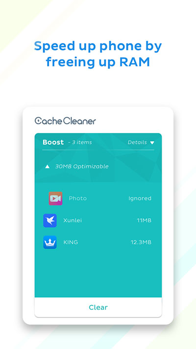 Boost Cache Cleaner screenshot 4