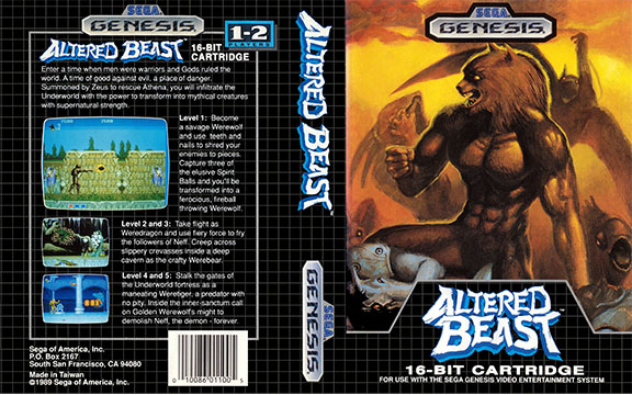 Altered Beast Classic Game Android Free Download