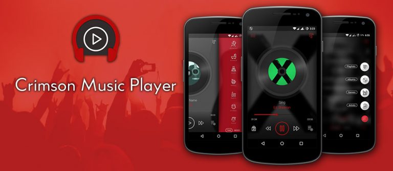 Crimson Music Player App Android Free Download