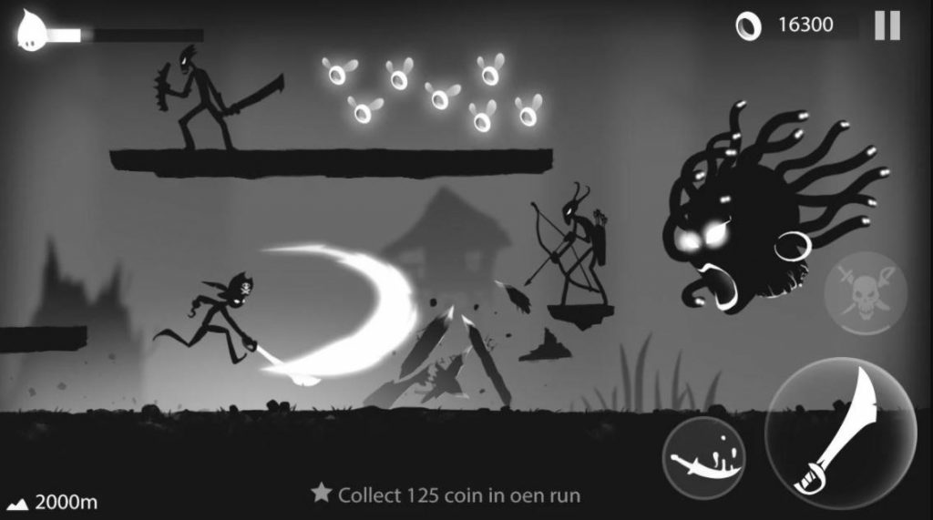 Stickman Run Shadow Adventure screenshot 3