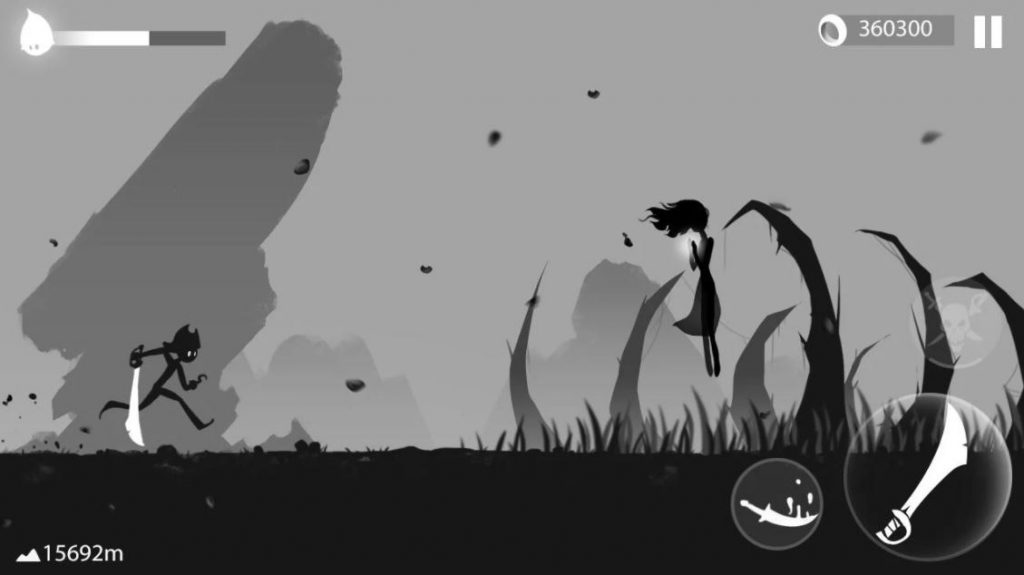 Stickman Run Shadow Adventure screenshot 2