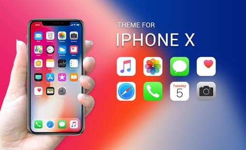 Launcher for iOS New iPhone X ios 11 Style Theme Apk App Android Free Download