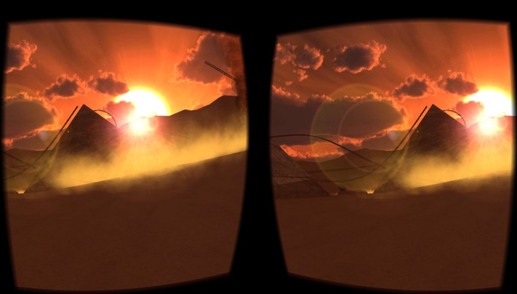 Pyramids Roller Coaster screenshot 5