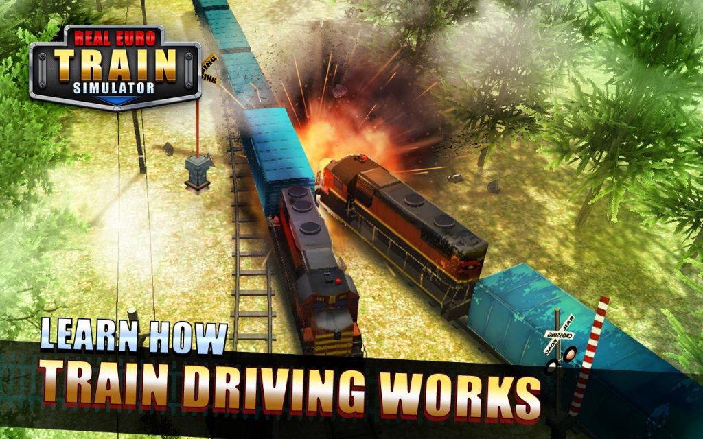 Real Euro Train Simulator Christmas Special screenshot 2