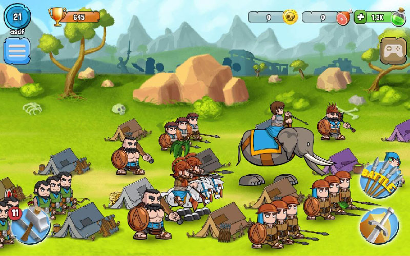 Spartania Casual Strategy screenshot 3