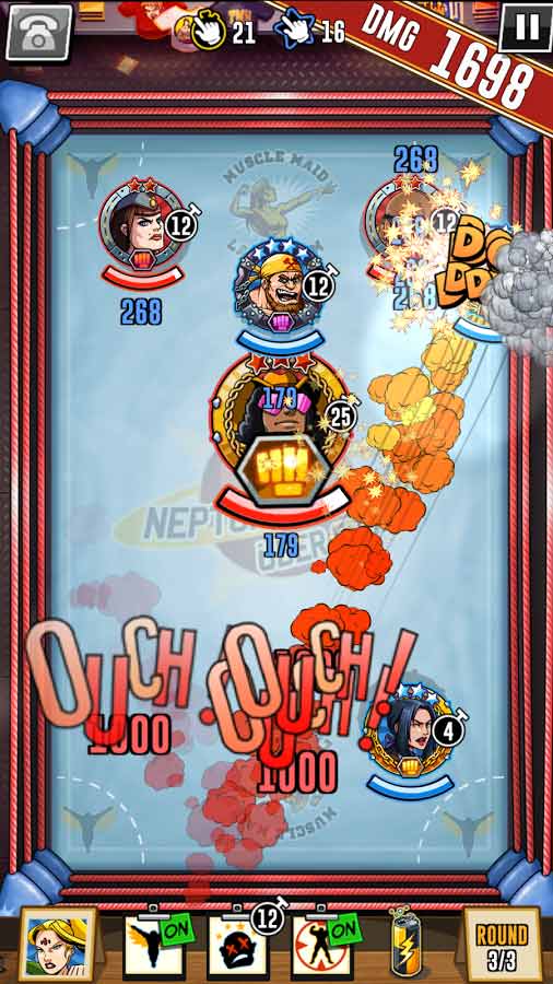 The Muscle Hustle Slingshot Wrestling screenshot 2