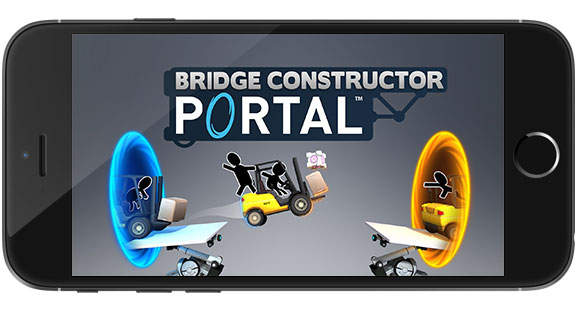 Bridge Constructor Portal Apk Game Android Free Download