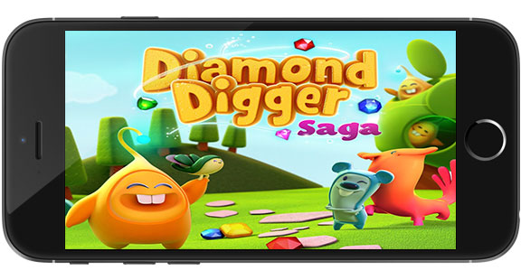 Diamond Digger Saga Apk Game Android Free Download