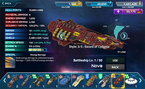 Star Battleships screenshot 5
