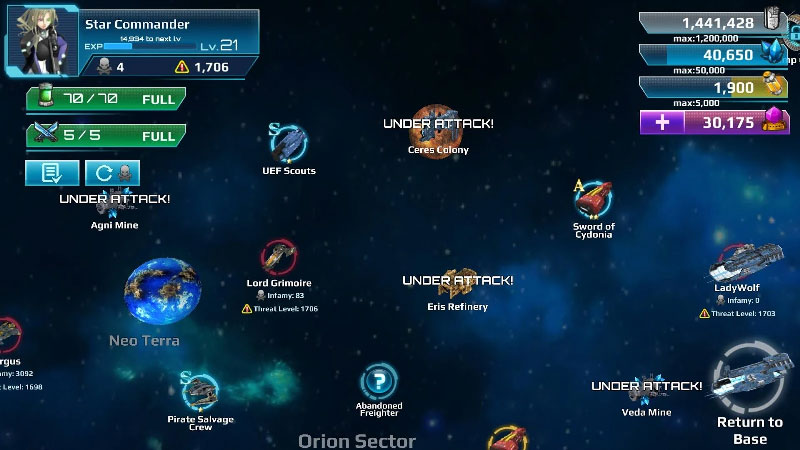 Star Battleships screenshot 3