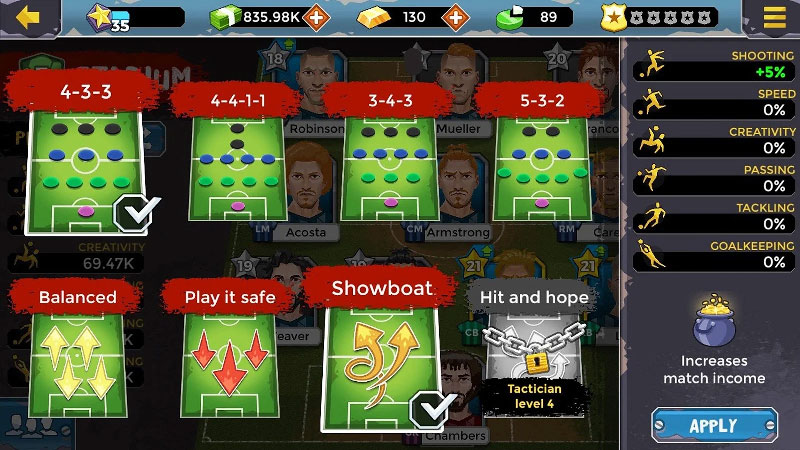 Underworld Soccer Manager 18 screenshot 5