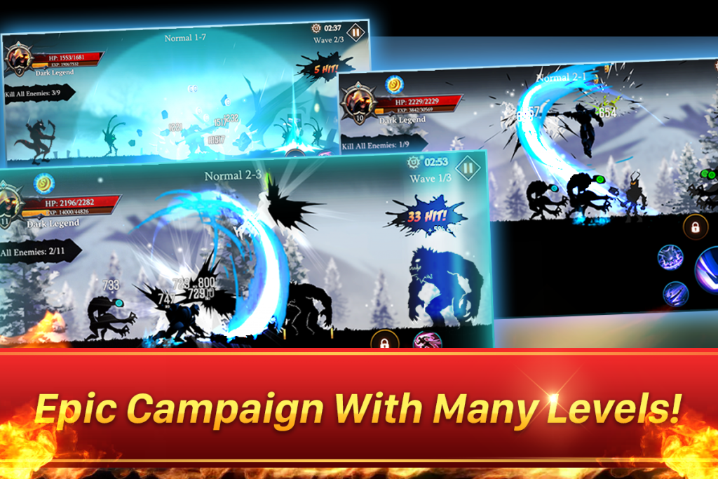 Shadow Fight Hero Dark Souls Stickman Legend screenshot 6