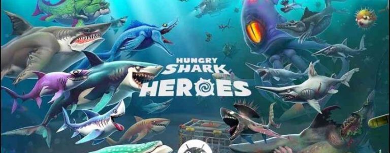 Hungry Shark Heroes Apk Game Android Free Download