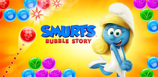 Smurfs Bubble Story Apk Game Android Free Download