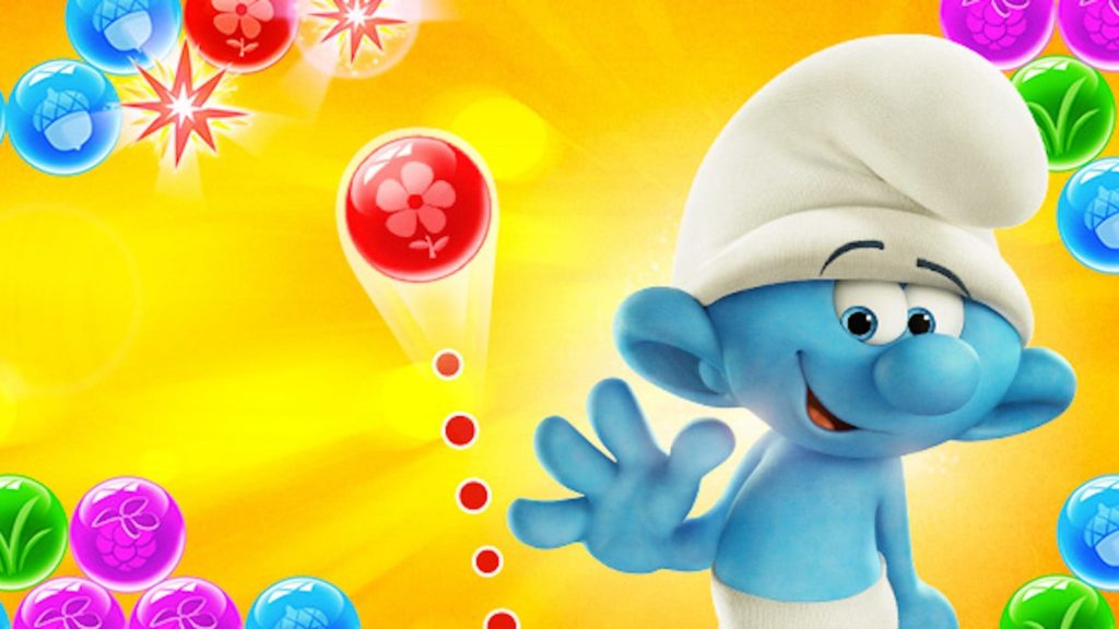 Smurfs Bubble Story screenshot 1