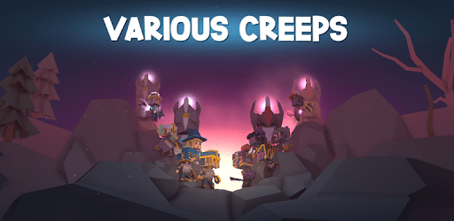 VARIOUS CREEPS - OFFLINE ANTI-MOBA ACTION STRATEGY ANDROID