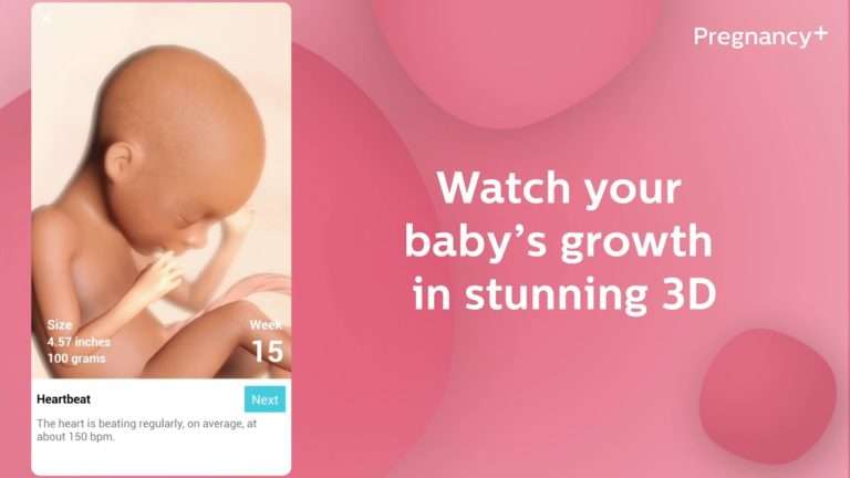 Pregnancy + | tracker app, week by week in 3D For Android – APK Download