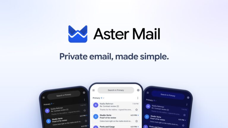Aster Mail: Encrypted Email App Android Free Download