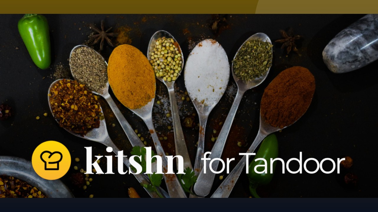 kitshn (for Tandoor)