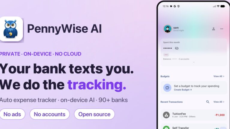 PennyWise: SMS Expense Tracker App Android Free Download