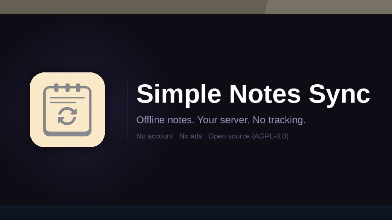 Simple Notes Sync