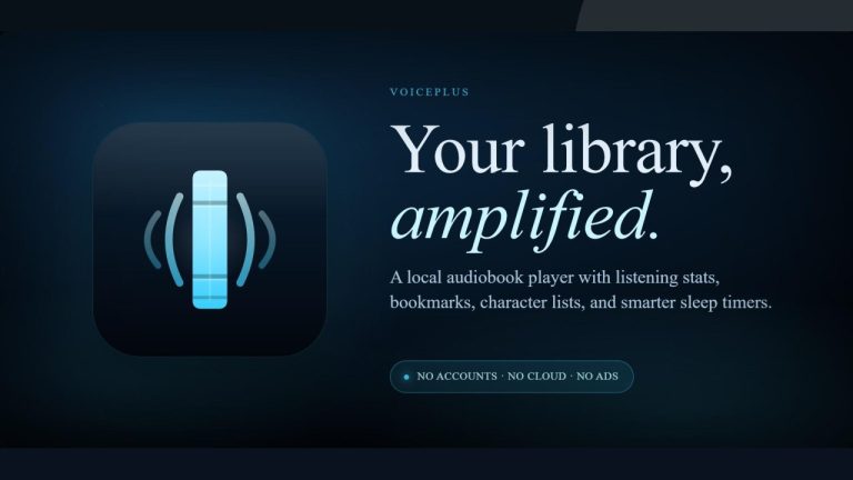VoicePlus – Audiobook Player App Android Free Download