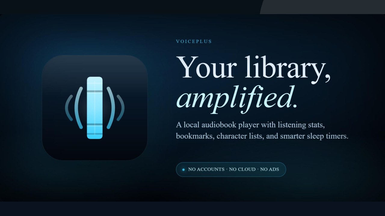 VoicePlus – Audiobook Player