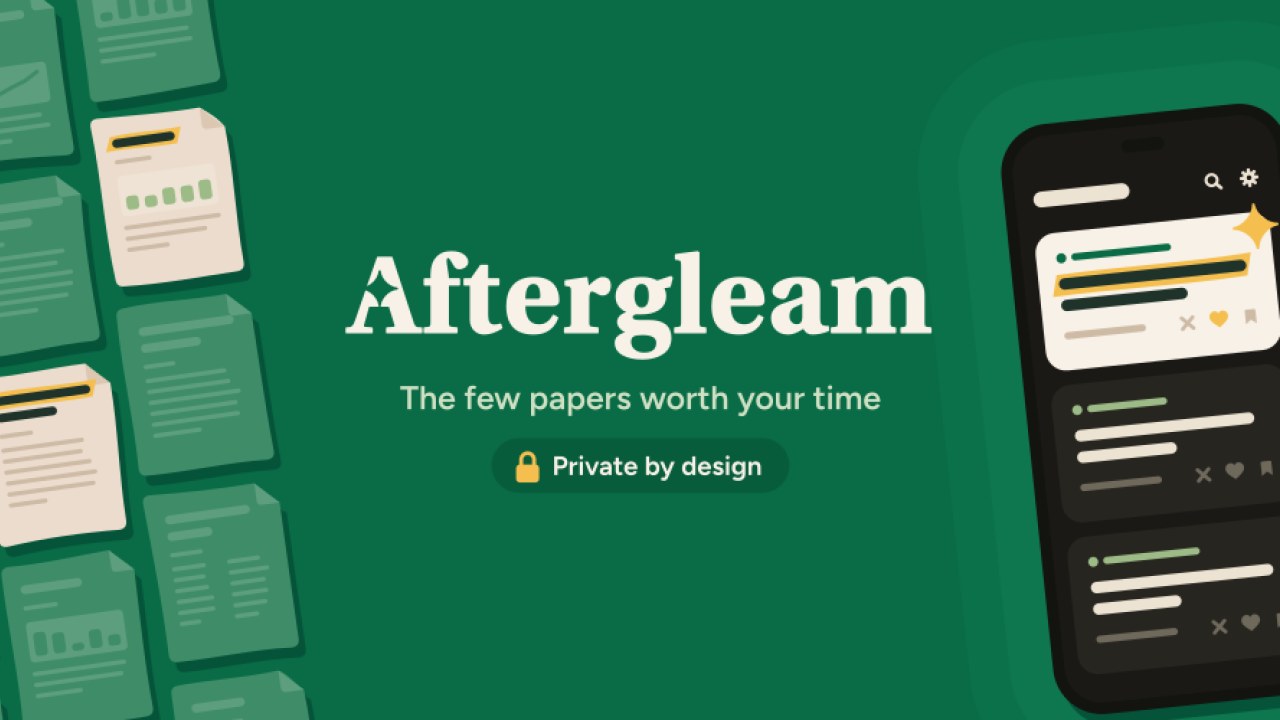 Aftergleam - academic papers