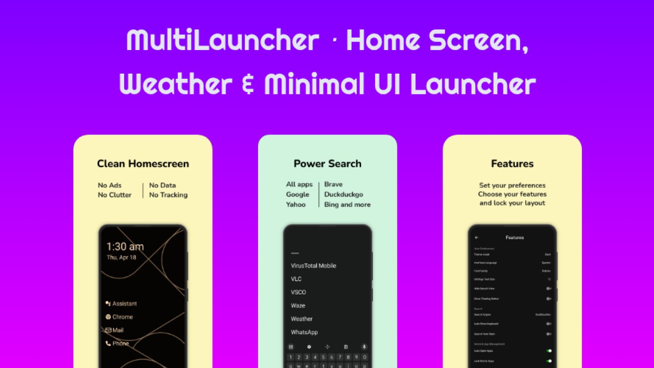 Multi Launcher ‧ Home Screen