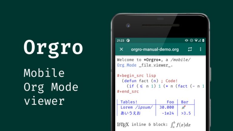 Orgro App Android Free Download