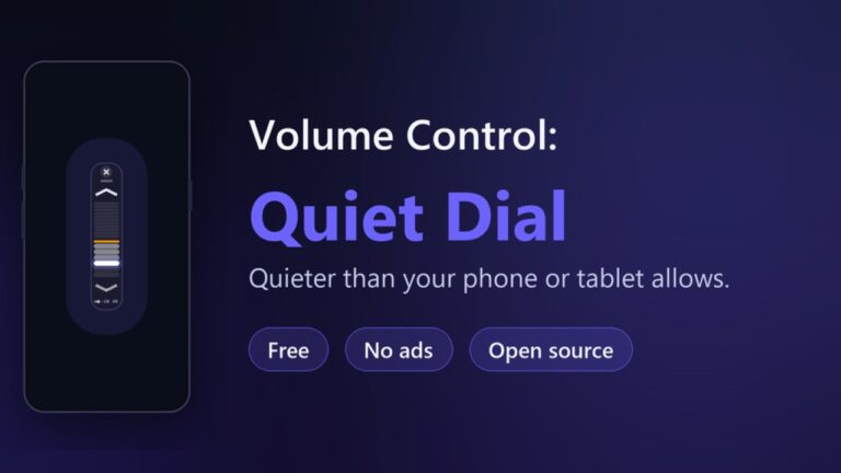 Volume Control: Quiet Dial App Android Free Download