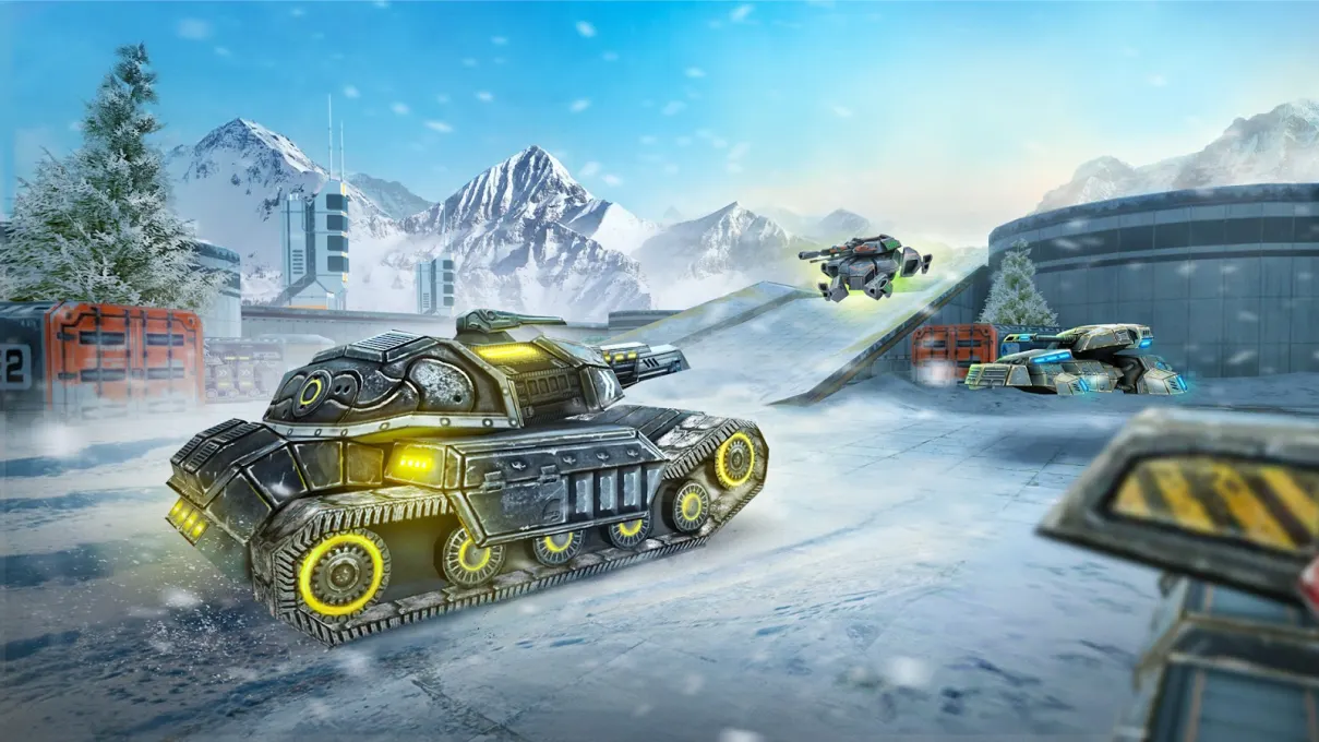 Iron Tanks: War Games Online screenshot 1