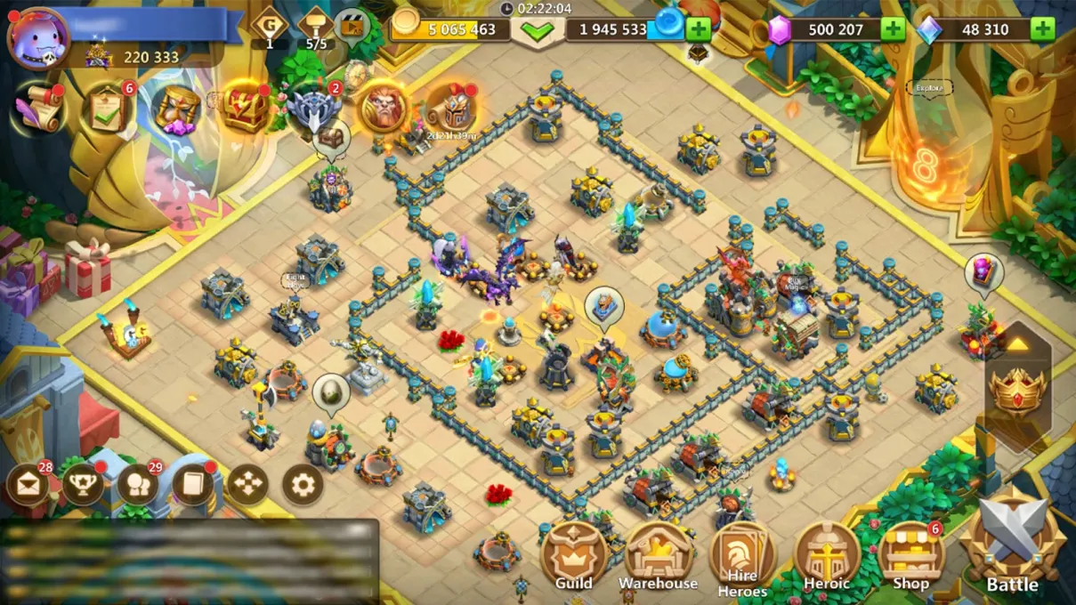 Castle Clash: World Ruler screenshot 1