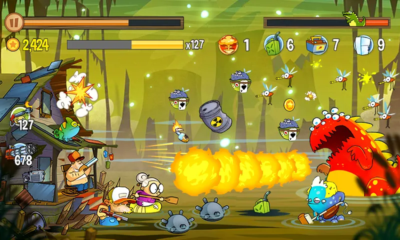 Swamp Attack screenshot 5