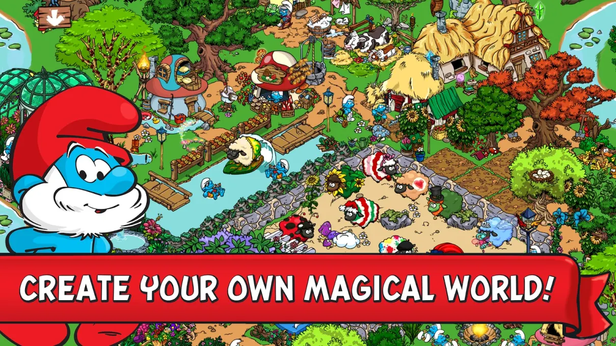 Smurfs' Village screenshot 1