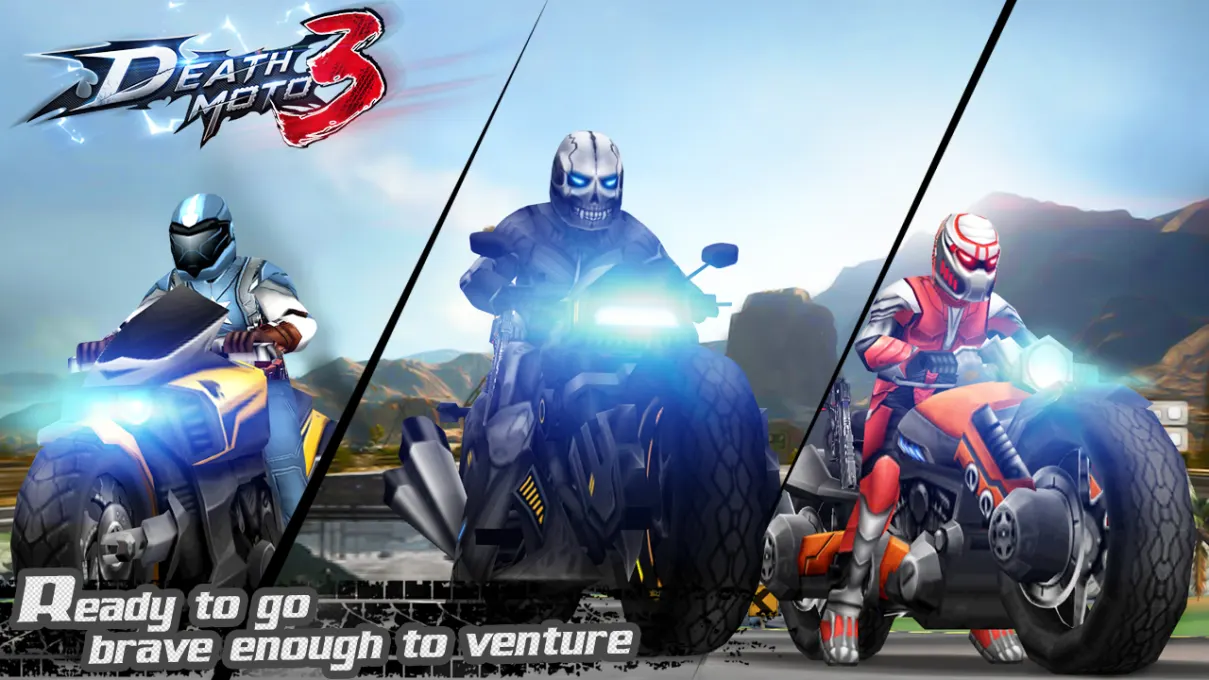 Death Moto 3 : Fighting  Rider screenshot 1