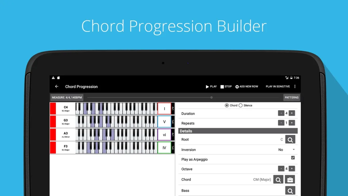 Piano Chords Companion PRO screenshot 8