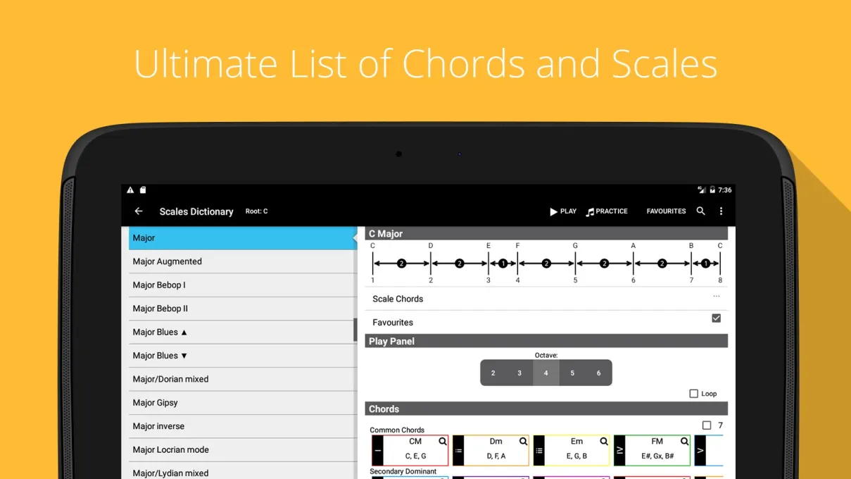 Piano Chords Companion PRO screenshot 6
