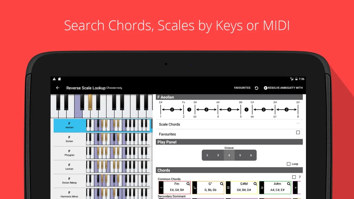 Piano Chords Companion PRO screenshot 7